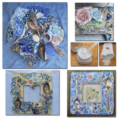 Blue Willow Mosaic Kit